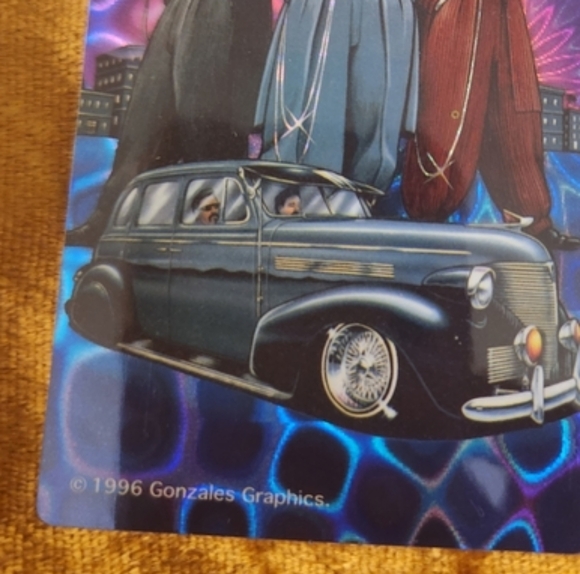 Vintage 1990s Gonzalez Graphics Holographic Stickers 1996 - Picture 11 of 12